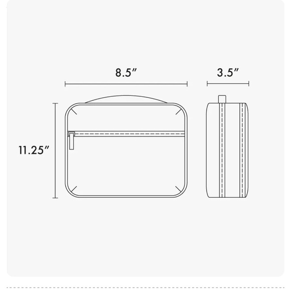 Calpak Pink Sands Tablet Tech Organizer - Picture 6 of 6